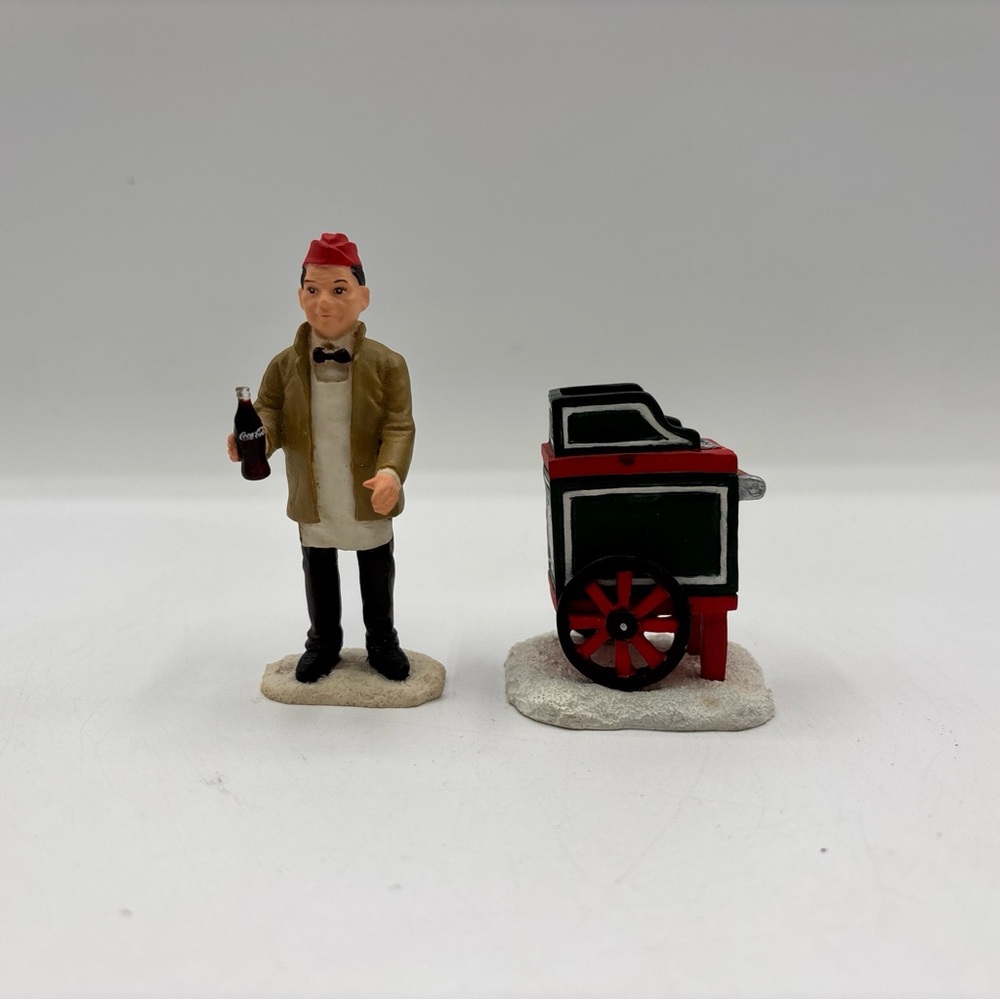 Coca-Cola Town Square Collection Accessories 1993 Vintage The Street Vendor